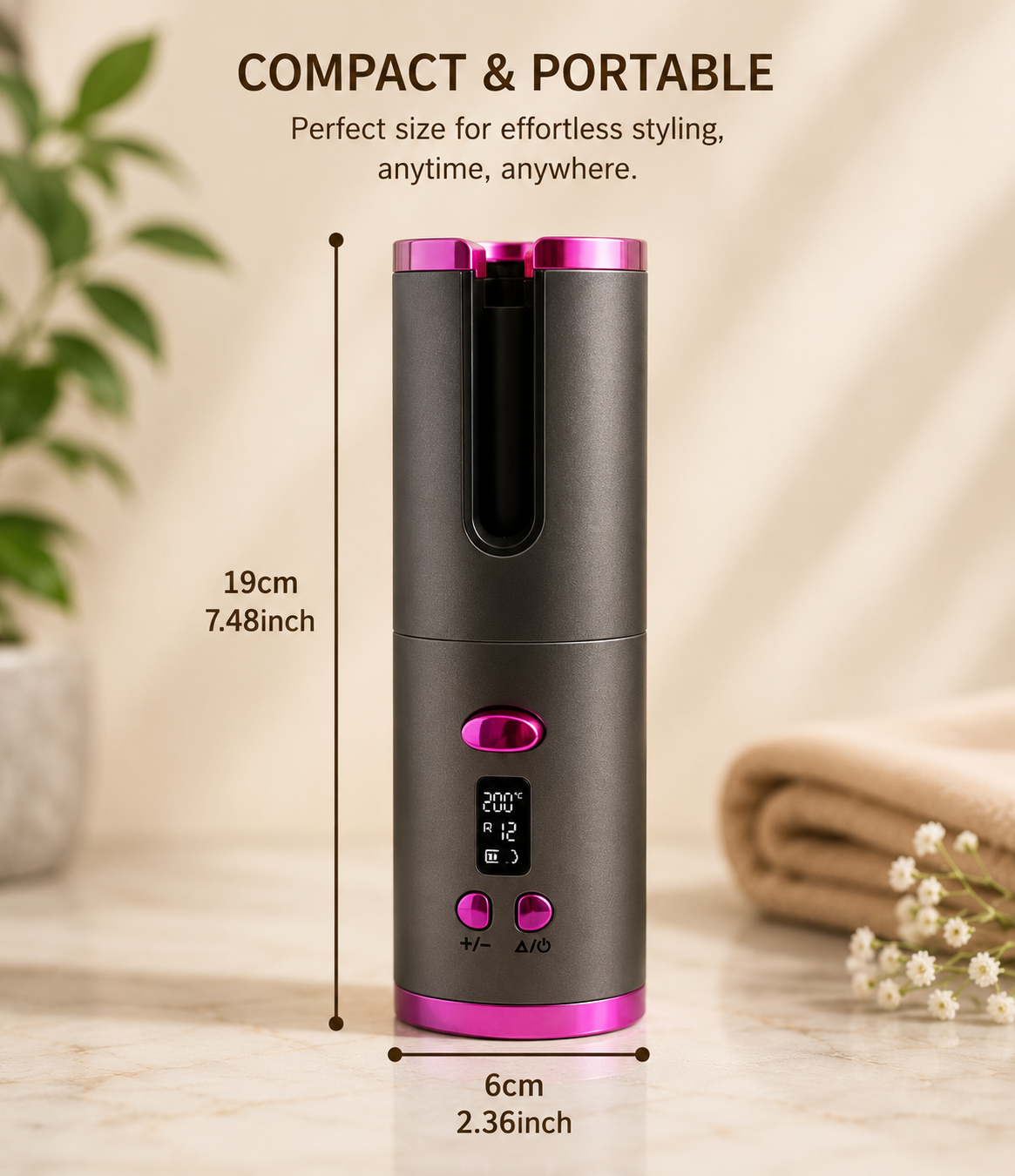 Noble Bloom Automatic Curling Styler